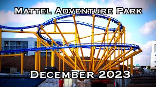 Mattel Adventure Park Construction - December 2023