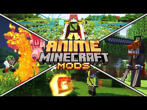 Top Minecraft Anime Mods OF ALL TIME | 1.12.2 → 1.19 / 1.20+