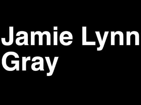 How to Pronounce Jamie Lynn Gray USA Gold Medal Shooting 50m Rifle London 2012 Olympics Video