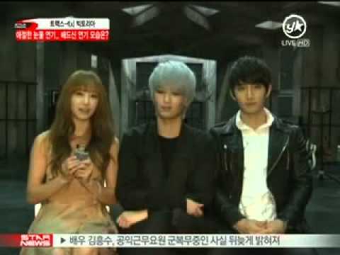 111121 Victoria With TRAX - Interview With Ystar (BTS blind mv)