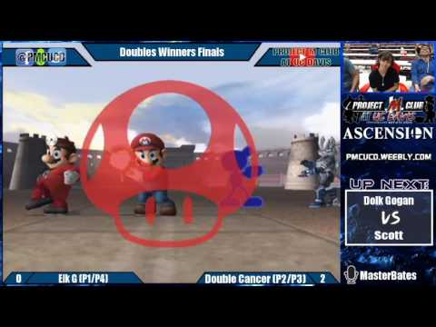 "Ascension 7/2/16" - Elk G (G&W & Wolf) v. Double Cancer (Mario & Mario) - Winners Finals