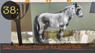 Vlog 38: Painting Battles & Artist Talk!