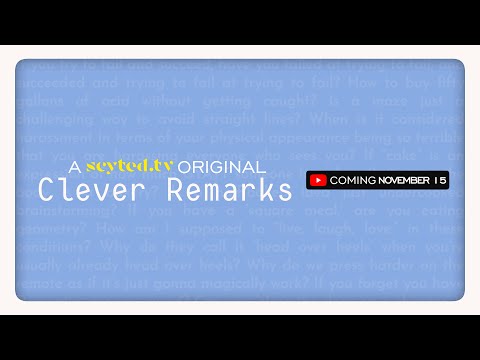 Clever Remarks: Teaser Trailer (Pilot)