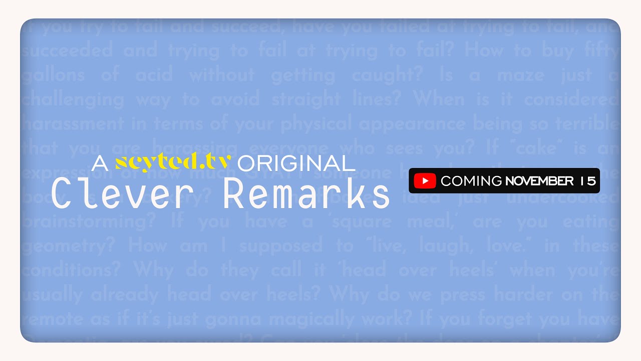 Clever Remarks: Teaser Trailer (Pilot)