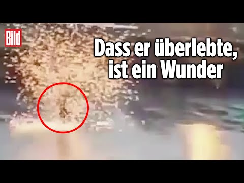 Wachmann wird vom Blitz getroffen – und überlebt | Indonesien