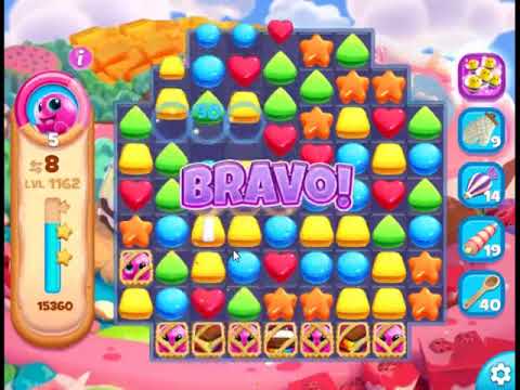 Cookie Jam Blast Level 1162 - NO BOOSTERS 🍪 | SKILLGAMING ✔️