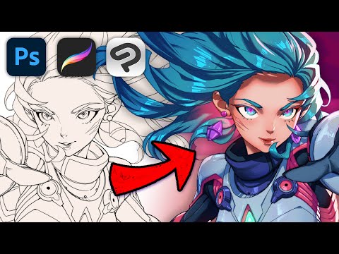 The BEST coloring method for beginners - In ANY software