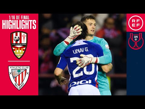 Resumen | Copa del Rey | UD Logroñés 0-0 (3-4) Athletic Club | Dieciseisavos de final