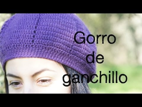Gorro de ganchillo, paso a paso.