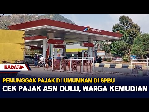 Penunggak Pajak Di Umumkan Di SPBU, Cek Pajak ASN Dulu Dong