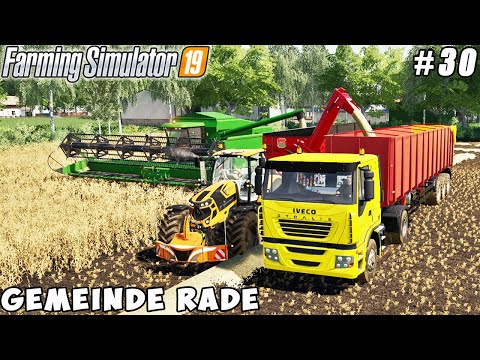 Selling pigs, buying horses, harvesting oats | Gemeinde Rade | Farming simulator 19 | Timelapse #30