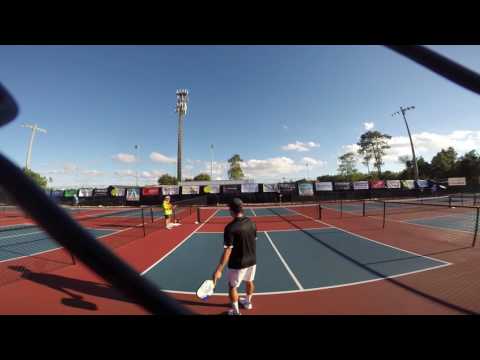 Mens Pro Singles Frank Anthony Davis vs Tyler Loong - US Open Pickleball 2017