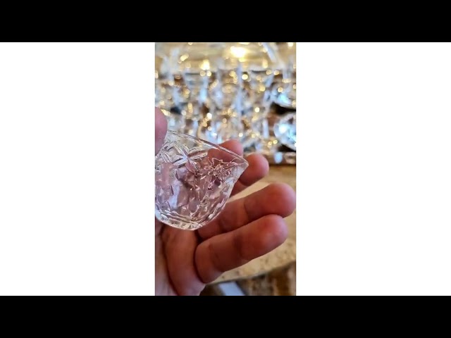 طقم فناجيل قهوة زجاج 6ح نجدي