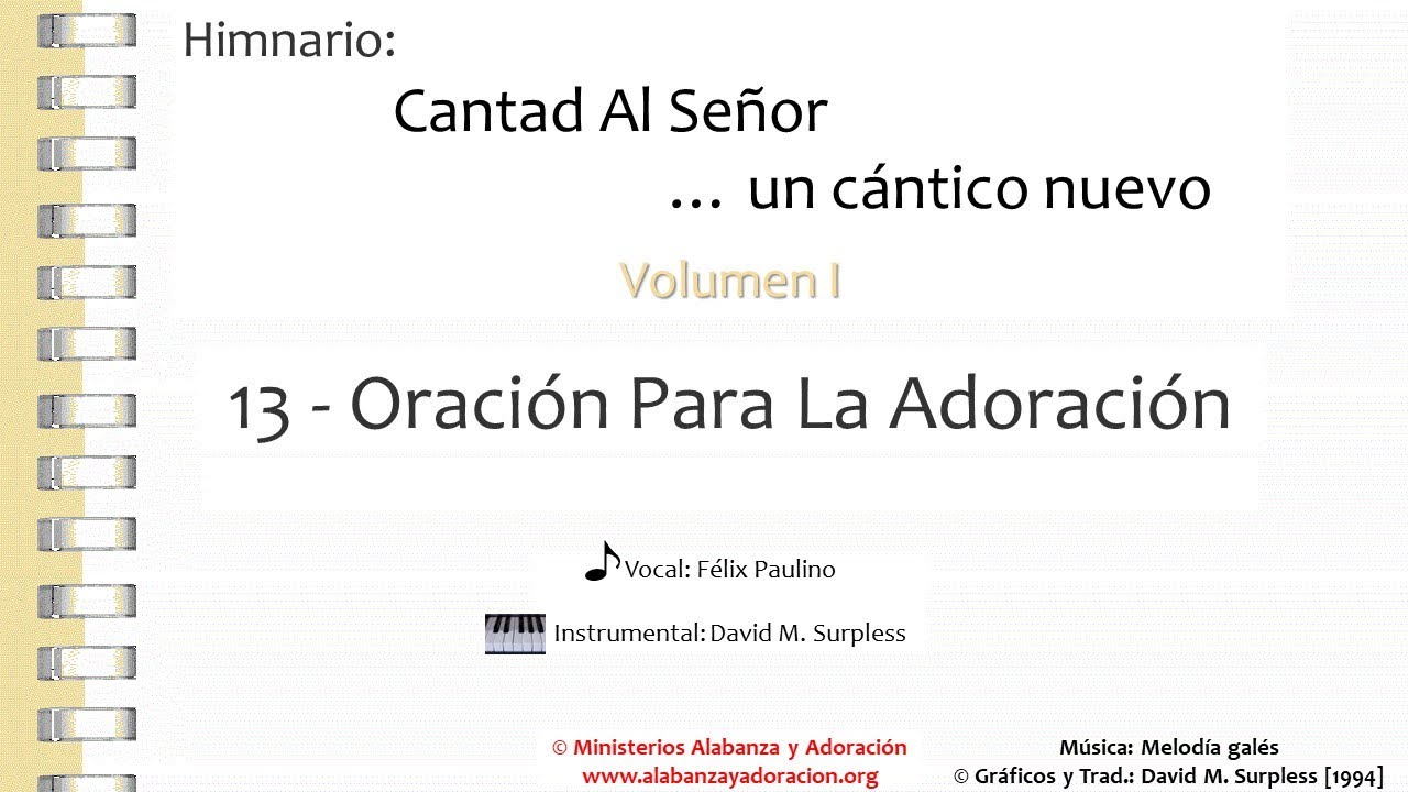 13 Oración Para la Adoración (Vocal)
