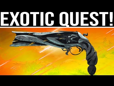 Destiny 2. EXOTIC QUEST! How To Get The Lumina Exotic Hand Cannon! Solo Friendly Exotic Quest? Rose Video