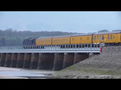 37607 3Q92 Carnforth - Carlisle Wapping Sidings Test Train, 12th April 2018