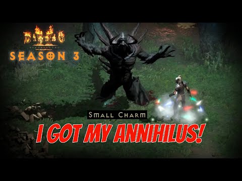 D2R / Mosaic / Martial Arts Phoenix Assassin / Got my annihilus Charm this Season 3 / Patch 2.6