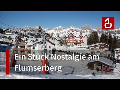 Skilifte auf der Tannenbodenalp am Flumserberg | Oldies von Städeli und Bartholet