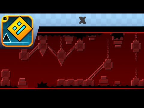 Geometry Dash - X (3 Coins) (Very Easy Demon) - by TriAxis