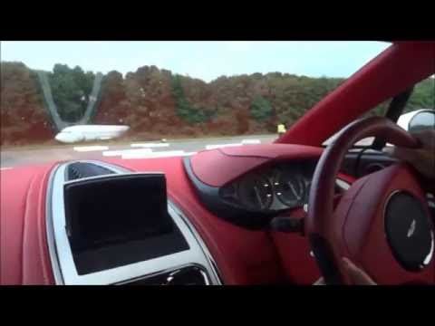 200 MPH Ride in Aston One 77+ amazing sounds top speed run!