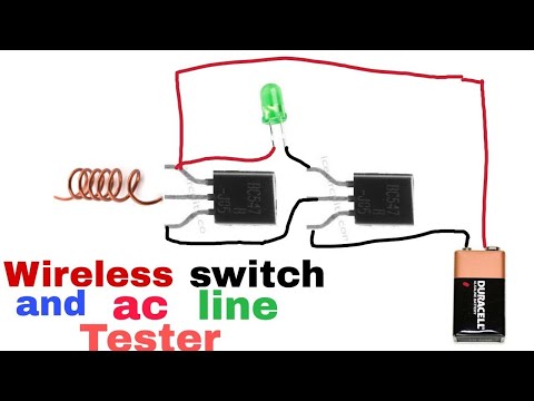 How to make simple wireless tester|#project #electronic #brg