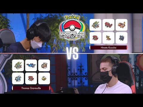 2022 Pokémon World Championship VGC Master Division Day2 Round2 Hinata Kozuka vs Thomas Gravouille