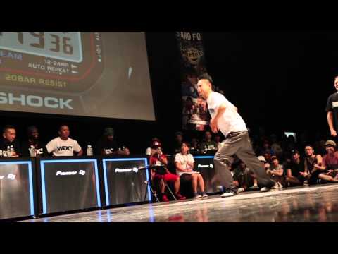 WDC 2014 BEST4 POP・West Gang(NESS CREESTO) vs QUIGHT(TAC ZOOM)