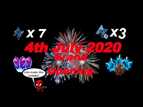 4th July 2020 Crystal Opening. Great Pulls!