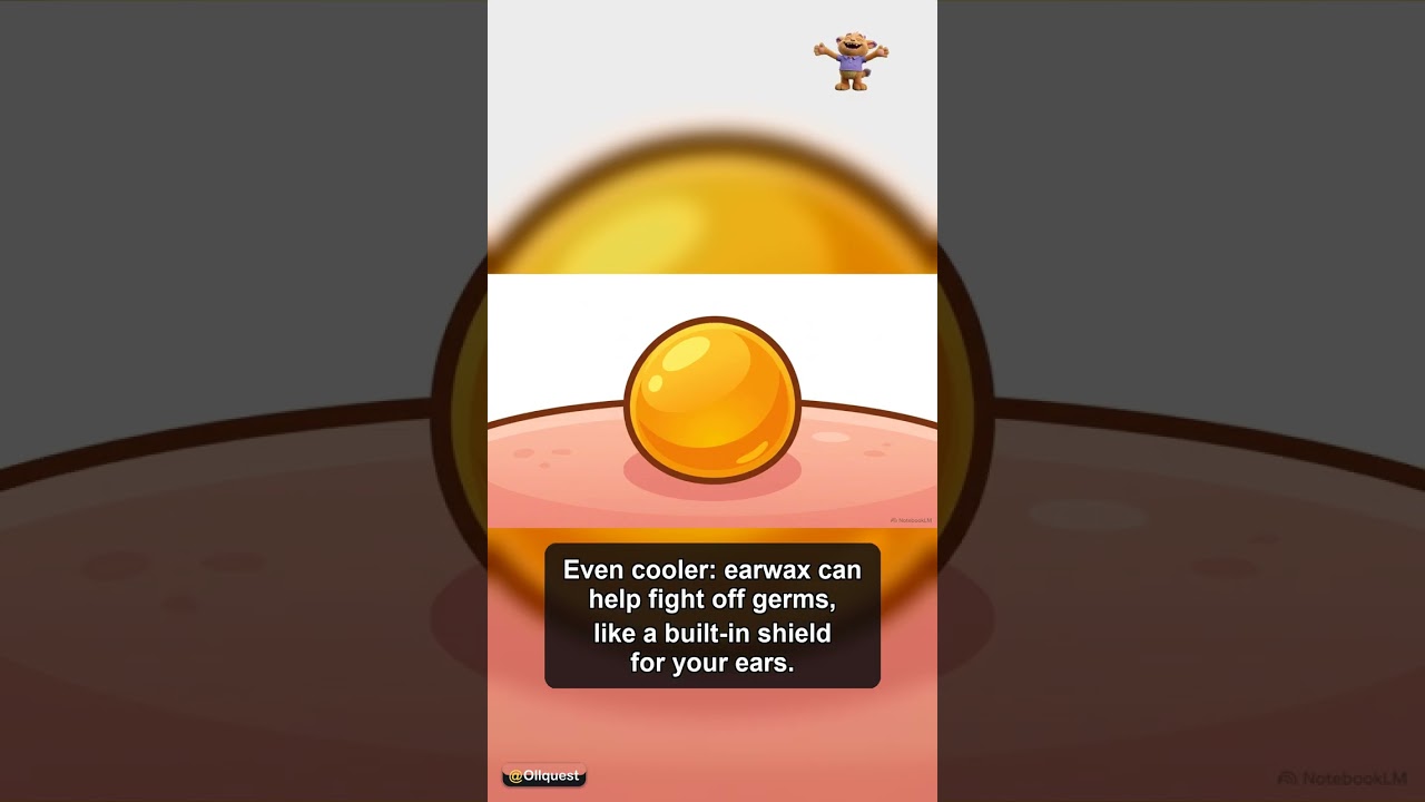 Why Do We Have Earwax? (Part 3) 🚀 #Shorts