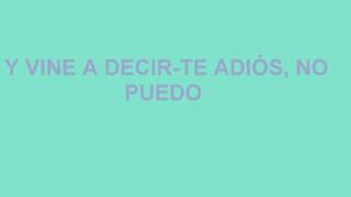 Belinda-Alguien mas(letra).