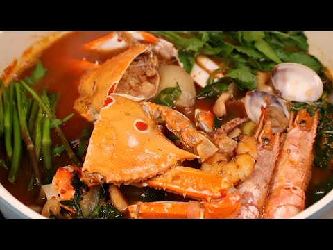 해물탕 깔끔하고 칼칼하게 끓이는 방법 황금레시피