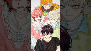 3周年㊗️‼️#illusion #にじさんじ #宇佐美リト #赤城ウェン #佐伯イッテツ #緋八マナ #イラスト