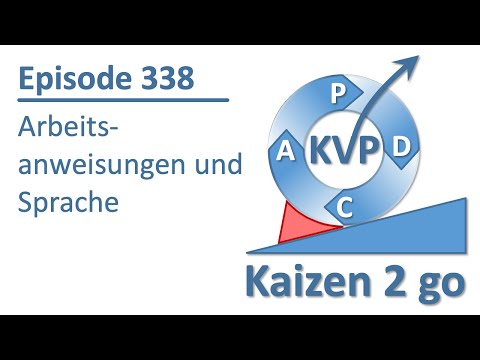 Kaizen 2 go 338 : Arbeitsanweisungen und Sprache