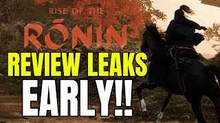 Rise Of The Ronin Review LEAKS EARLY | What It Says