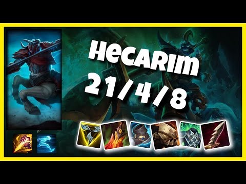 Hecarim 10.25 S11 Jungle Challenger Replay (21/4/8) - BR
