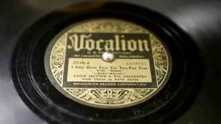 "I Only Have Eyes For You" - Eddie Jackson and his Orchestra v/Smith Ballew