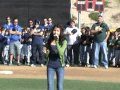 Charisma Sings National Anthem 12 Years Old