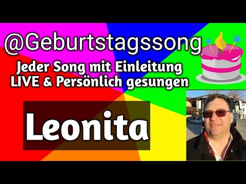 Leonita Geburtstag Song LIVE
