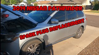 2014 Nissan pathfinder spark plug replacement