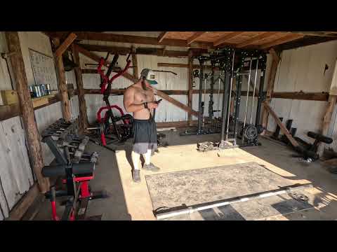 Day 23 of 75 Hard & Spring cut (Back & Calves)