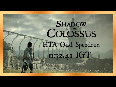 [WOLRD RECORD] HTA Odd Speedrun - 11:32.41 - Shadow of the colossus