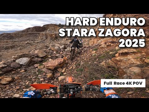 Hard Enduro Stara Zagora 2025 | 8th place, Expert | Full Race 4K POV