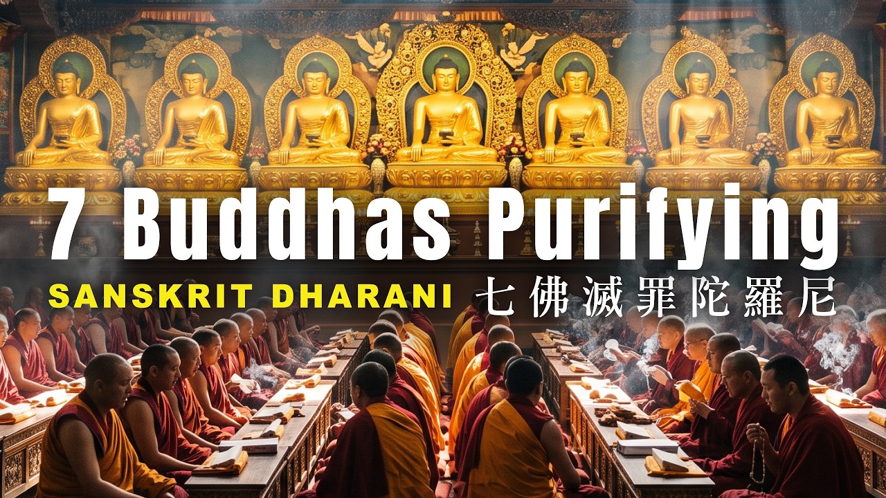 Sanskrit 7 Buddhas Purifying Dharani 七佛滅罪陀羅尼 Buddha Weekly Band and Hrishikesh Sonar MV