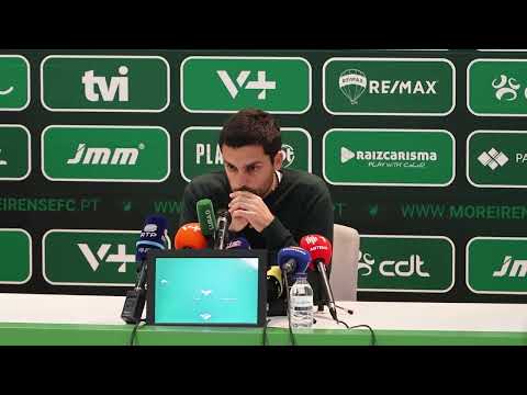 CONFERÊNCIA PÓS-JOGO: MOREIRENSE FC - SL BENFICA (JORNADA 14) 25.26