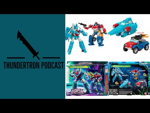 Thundertron Podcast: Transformers Legacy Evolution Senator Shockwave & Orion Pax Revealed