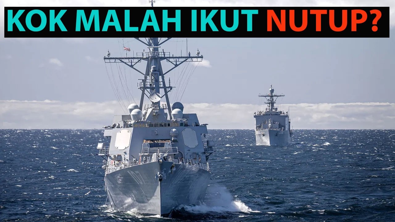 Amerika Ikut Blokade Selat Hormuz