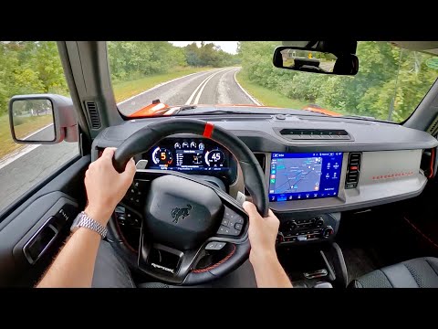 2022 Ford Bronco Raptor - POV Driving Impressions