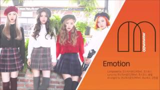 【 Nightcore】Emotion  ~Mamamoo~