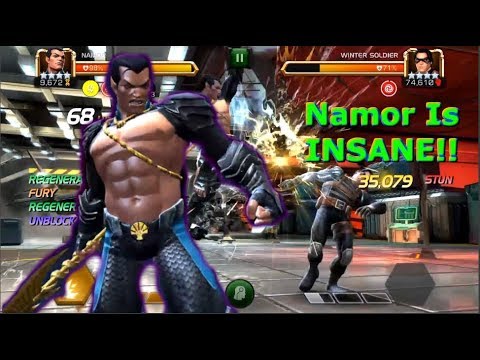 4 Star Namor Vs Realm Of Legends Winter Soldier!! | Marvel Contest Of Champions