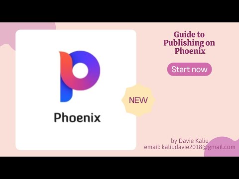 How to publish content in Phoenix browser